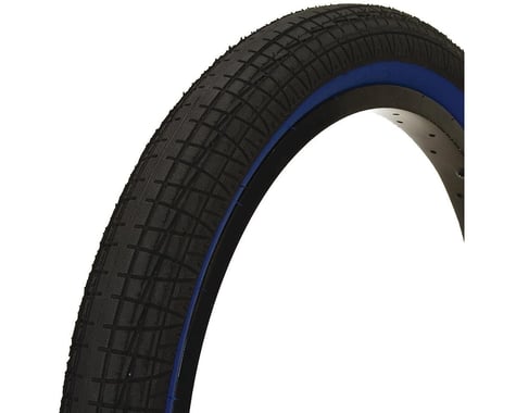 Mission Fleet Tire (Black/Blue) (20" / 406 ISO) (2.4")