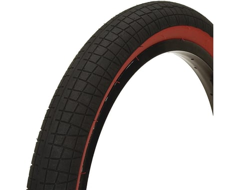 Mission Fleet Tire (Black/Red) (20" / 406 ISO) (2.4")