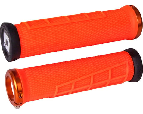 ODI Elite Flow Lock-On Grips (Orange)