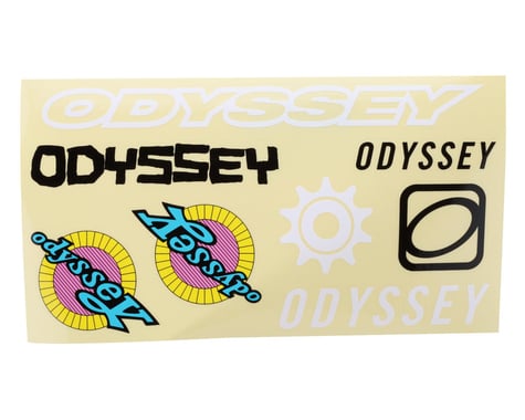 Odyssey Retro Logos Sticker Sheet