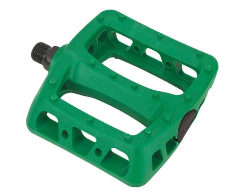 Odyssey Twisted PC Pedals (Matte Kelly Green) (Pair)