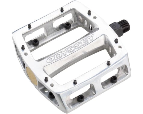 Odyssey Trailmix Looseball Pedals (Polished Silver) (Pair)