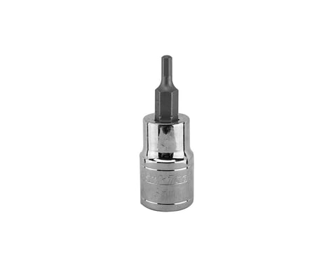 Park Tool Hex Bit (3/8" Drive) (26.5mm Length) (3mm)