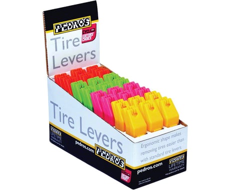 Pedro's Tire Levers (Multicolor) (Box of 24 Pairs)