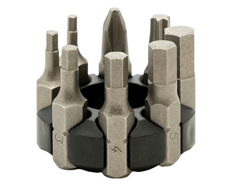 Pedro's Multi-Torque Bit Set (Black) (8 Bits)