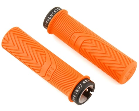 PNW Components Loam Mountain Lock-On Grips (Safety Orange) (XL)