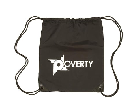Poverty UV Cinch Bag (Mens) (Black)