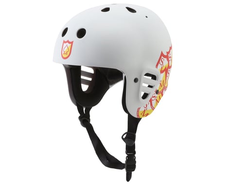 Pro-Tec x S&M Shield Full Cut Certified Helmet (Light Grey) (M)