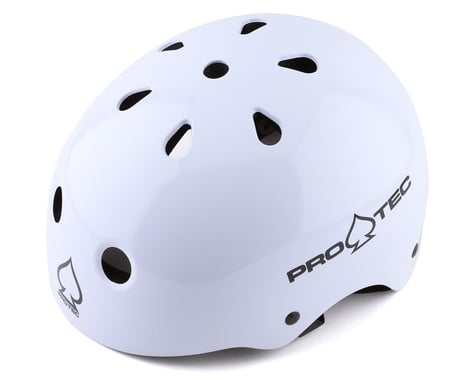 Pro-Tec Classic Skate Helmet (Gloss White)