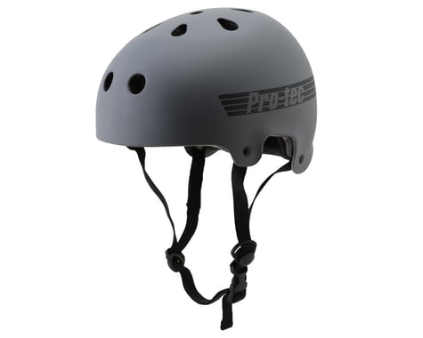 Pro-Tec Old School Low Pro Certified Helmet (Matte Grey) (S/M)