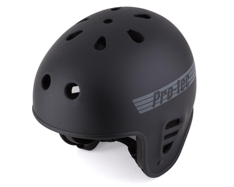 Pro-Tec Full Cut Skate Helmet (Matte Black) (S)