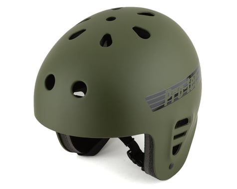 Pro-Tec Full Cut Skate Helmet (Matte Olive Green) (L)