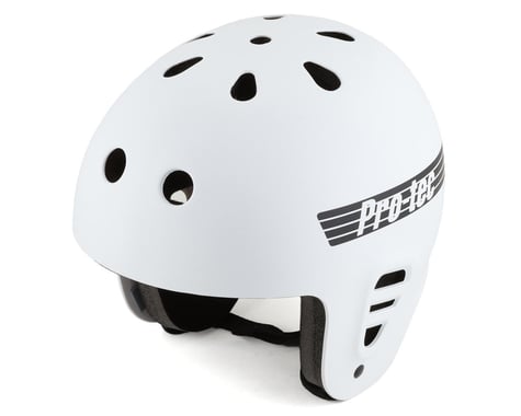 Pro-Tec Full Cut Skate Helmet (Matte White) (L)