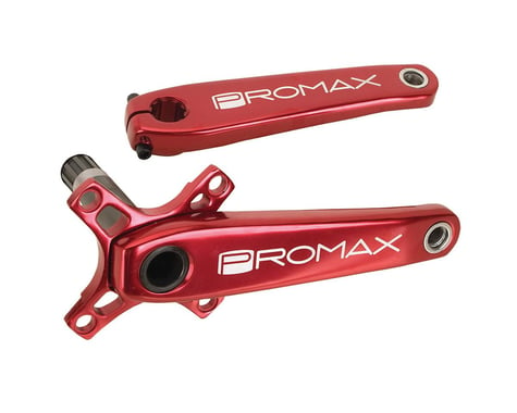 Promax HF-2 Hollow Hot Forged Crank Set (Red)
