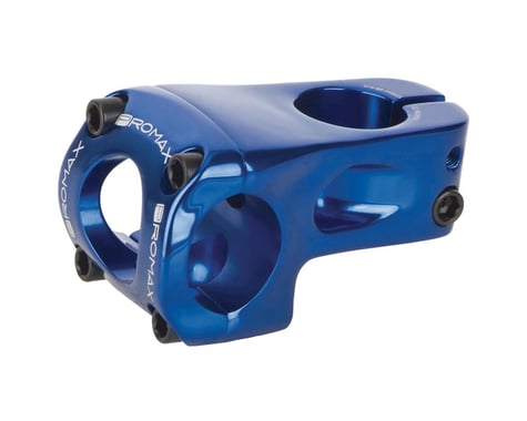 Promax Banger 53mm Front Load Stem +/- 0 degree for 31.8mm Bars Blue