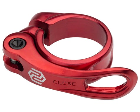 Promax QR-1 Quick Release Seat Clamp (Red) (34.9mm)
