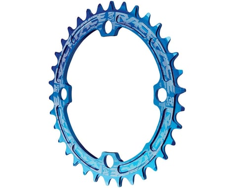 Race Face Narrow-Wide Chainring (Blue) (1 x 9-12 Speed) (104mm BCD) (Single) (32T)