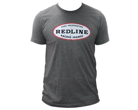 Redline Oval Short Sleeve T-Shirt (Grey) (S)