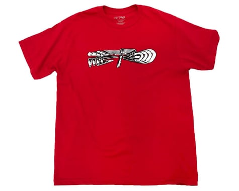 Redline X Ferg Short Sleeve T-Shirt (Red) (M)