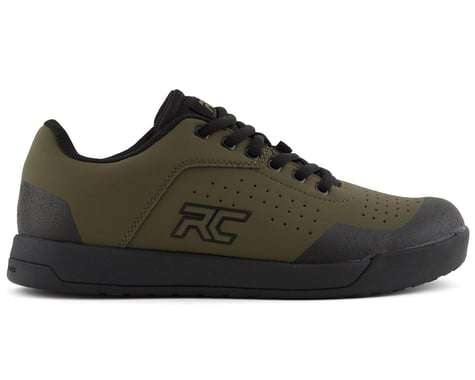 Ride Concepts Men's Hellion Flat Pedal Shoe (Olive/Black) (9.5)