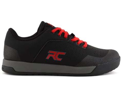 Ride Concepts Men's Hellion Flat Pedal Shoe (Black/Red) (7.5)