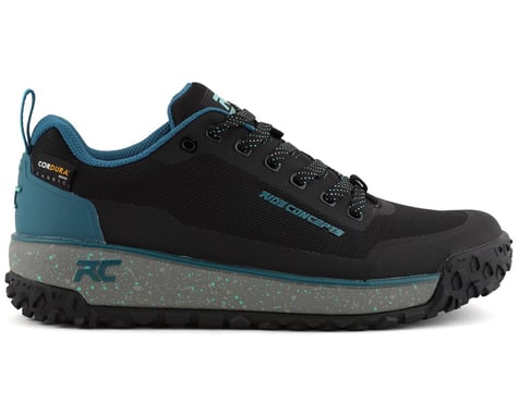 Ride Concepts Women's Flume Flat Pedal Shoe (Black/Tahoe Blue) (7.5)