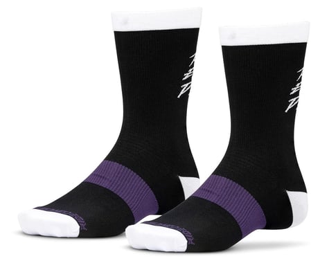 Ride Concepts Ride Every Day Socks (Black/White) (XL)