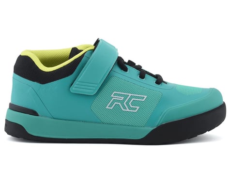 Ride Concepts Women's Traverse Clipless Shoe (Teal/Lime) (5)