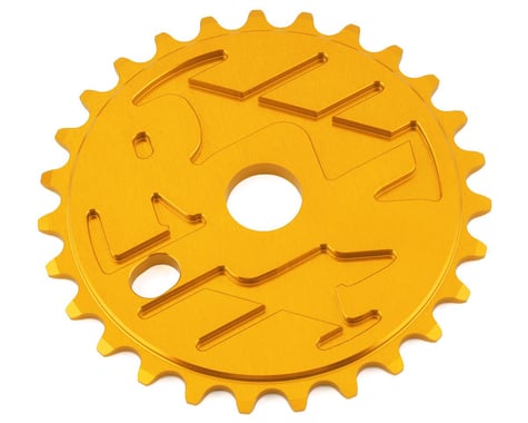 Ride Out Supply ROS Logo Sprocket (Gold) (27T)