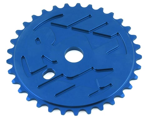 Ride Out Supply ROS Logo Sprocket (Blue) (33T)