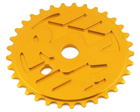 Ride Out Supply ROS Logo Sprocket (Gold) (33T)