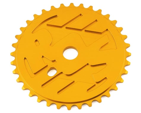 Ride Out Supply ROS Logo Sprocket (Gold) (36T)