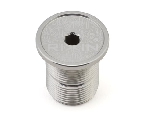 Rixin Fork Top Cap Bolt (Silver) (24 x 1.5mm)