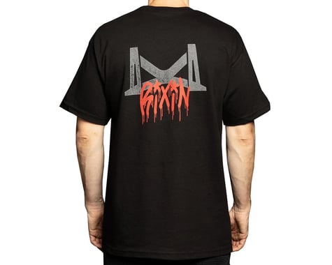 Rixin Drip T-Shirt (Black/Red) (L)