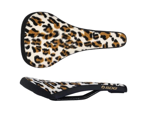 SDG Bel-Air V3 Animal Throwback Saddle (Leopard Print) (140mm)