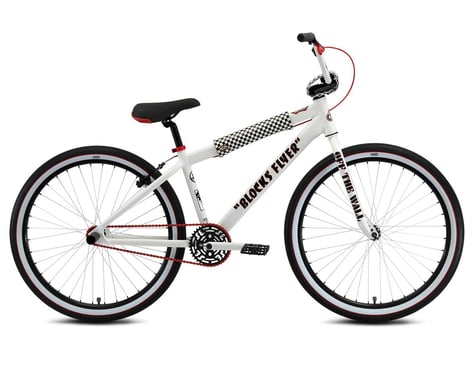 SE Bikes 2021 Vans Blocks Flyer 26" Bike (White) (22" Toptube)