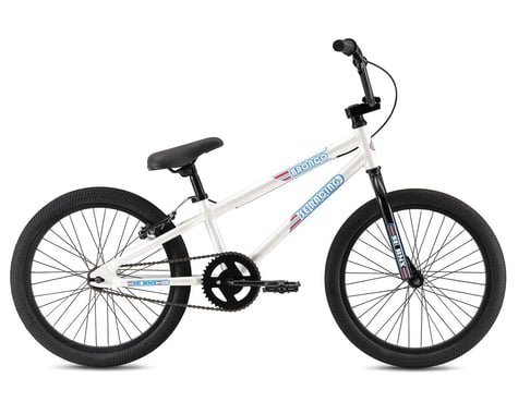 SE Bikes 2021 Bronco 20" BMX Bike (White) (19.1" Toptube)