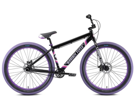 SE Racing 2022 Maniacc Flyer 27.5" BMX Bike (Midnight Black/Purple) (22.9" TopTube)