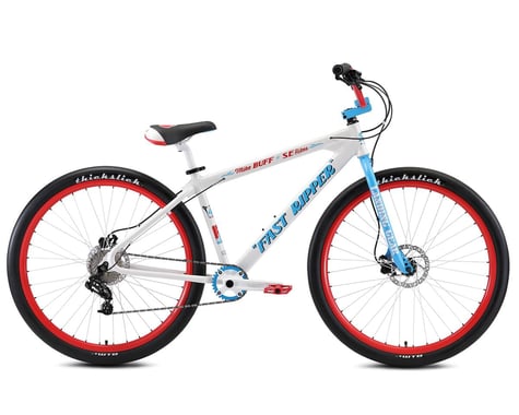 SE Bikes 2022 Mike Buff Fast Ripper 29" BMX Bike (White) (23.6" Toptube)