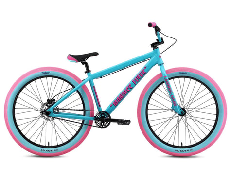 SE Bikes Maniacc Flyer 27.5" + BMX Bike (22.9" Toptube) (Aqua Bubblegum)