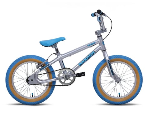 SE Bikes SE Racing Basher 16" BMX Bike (Silver Streak) (15" Toptube)