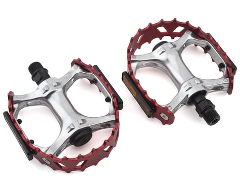 SE Racing Bear Trap Pedals (Red) (9/16")