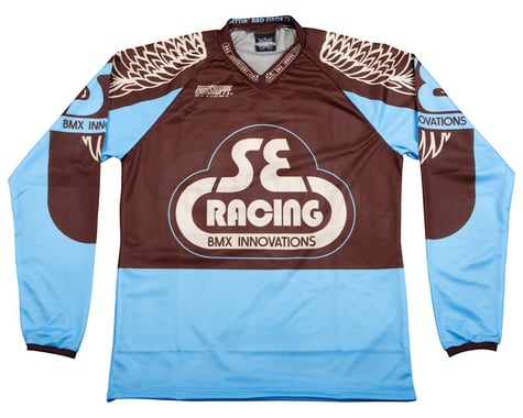 SE Racing Retro BMX Jersey (Blue) (S)