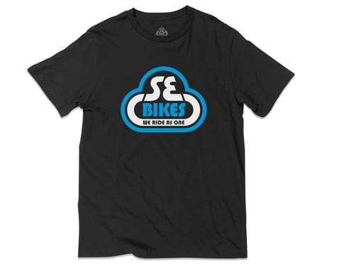 SE Racing Bubble Logo T-Shirt (Black) (L)