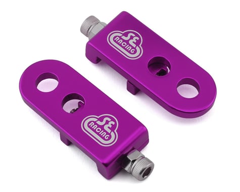 SE Bikes Chain Tensioner Adjustable (Purple) (3/8" (10mm))
