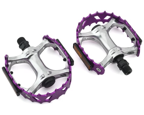 SE Bikes Bear Trap Pedals (Purple)