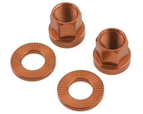 The Shadow Conspiracy Featherweight Alloy Axle Nuts (Copper) (14 x 1mm)