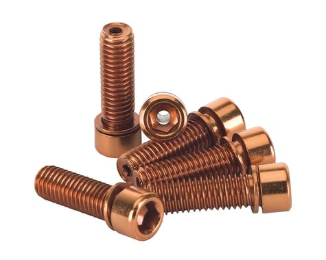 The Shadow Conspiracy Hollow Stem Bolt Kit (Copper) (6) (8 x 1.25mm)