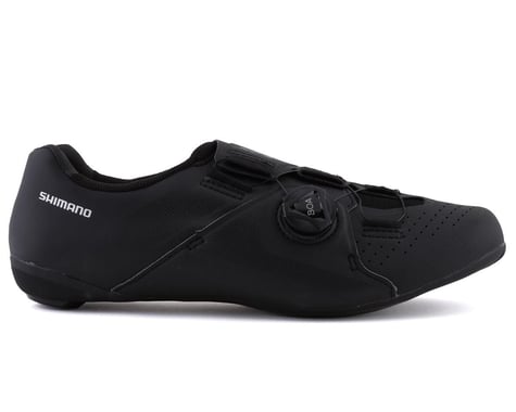 Shimano RC3 Wide Road Shoes (Black) (40) (Wide)