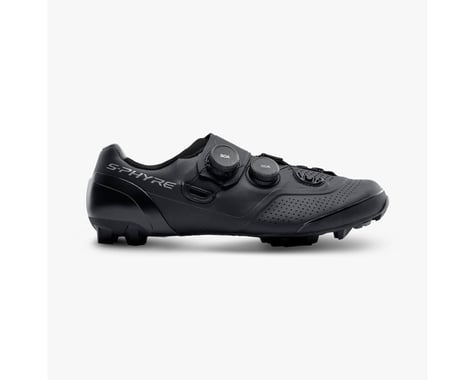 Shimano SH-XC902E S-PHYRE Mountain Bike Shoes (Black) (Wide Version) (40) (Wide)
